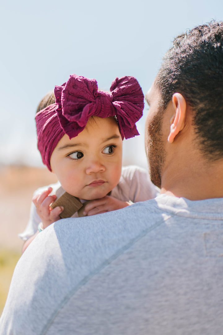 Waffle Fab: Raspberry by Baby Bling
