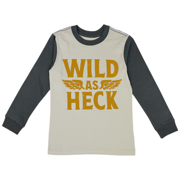 Jersey Long Sleeve - Wild as Heck by Tiny Whales