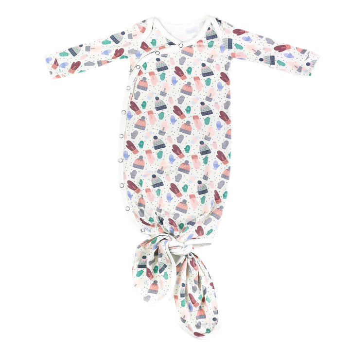 Newborn Knotted Gown by Copper Pearl