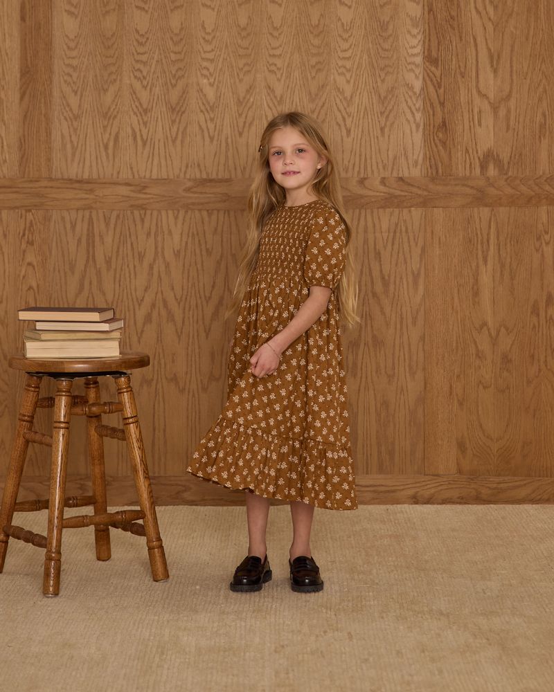 Lydia Dress || Golden Fleur by Rylee + Cru