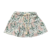 Skort- Aqua Grey Floral by Babysprouts