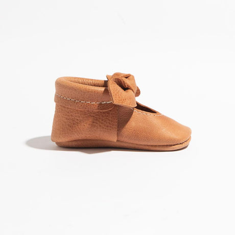 Zion Knotted Bow Baby Shoe by Freshly Picked