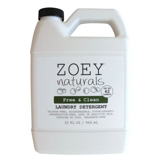 Free & Clean Laundry Detergent by Zoey Naturals