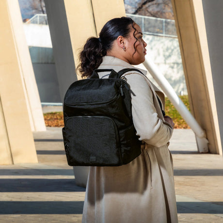 Ebony Zurich Diaper Bag by Freshly Picked