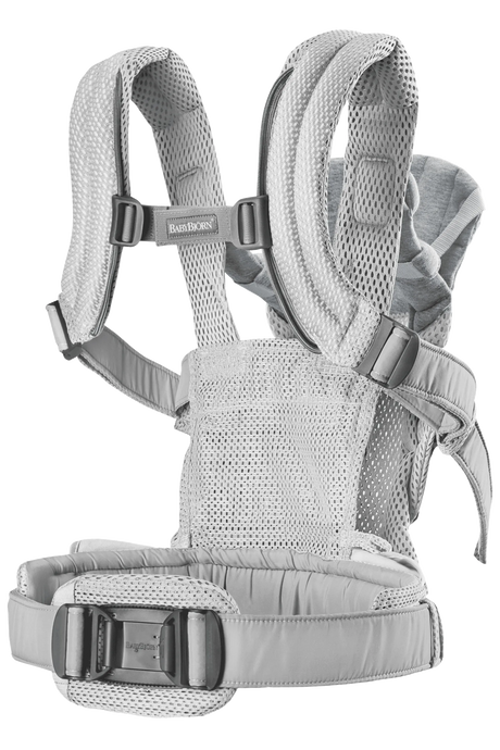 Baby Carrier Harmony - 3D Mesh in Silver by BabyBjorn