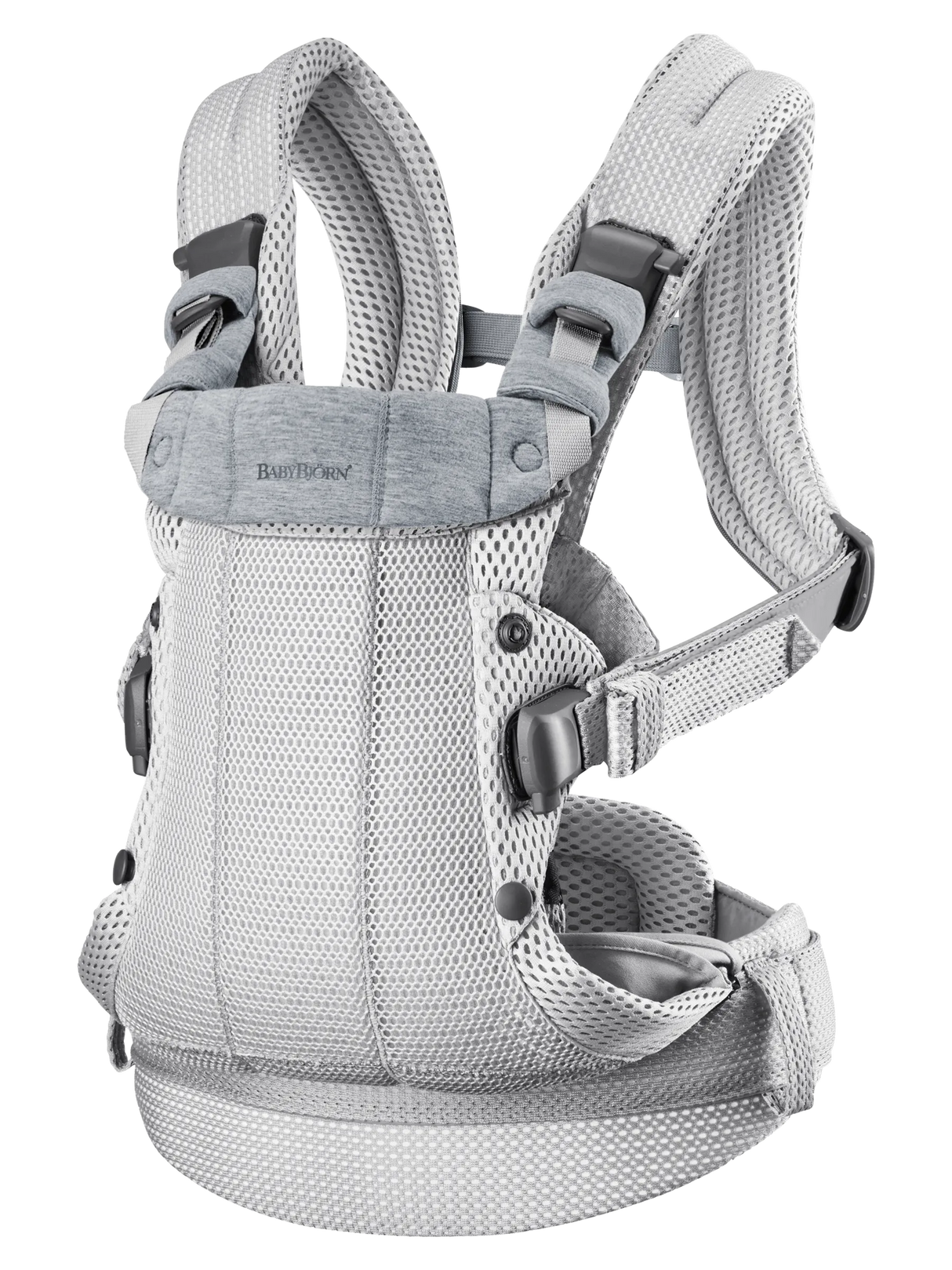 Baby Carrier Harmony - 3D Mesh in Silver by BabyBjorn