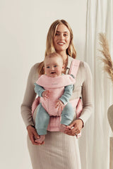 Baby Carrier Mini - 3D Jersey in Light Pink by BabyBjorn