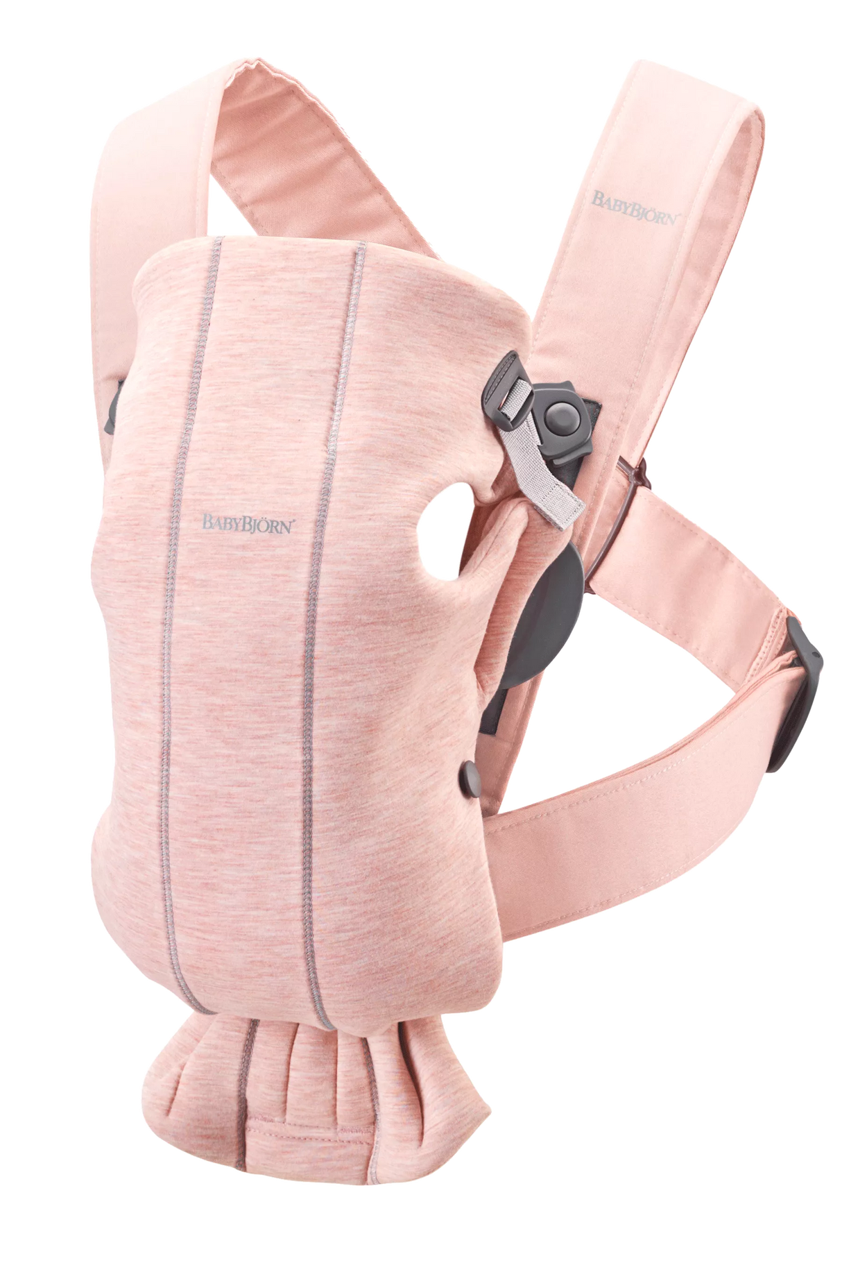 Baby Carrier Mini - 3D Jersey in Light Pink by BabyBjorn
