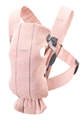 Baby Carrier Mini - 3D Jersey in Light Pink by BabyBjorn