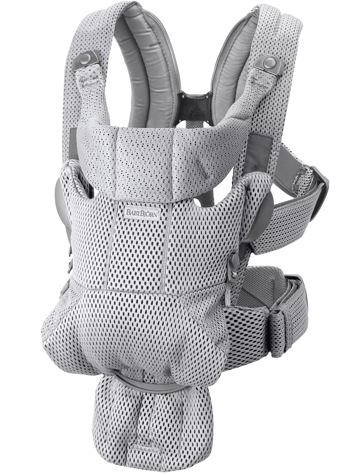 Baby Carrier Free - 3D Mesh in Grey by BabyBjorn