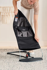 Bouncer Balance Soft - Cotton in Black/Dark Grey