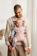 Baby Carrier Harmony - Woven Mélange - Light Pink by BabyBjorn