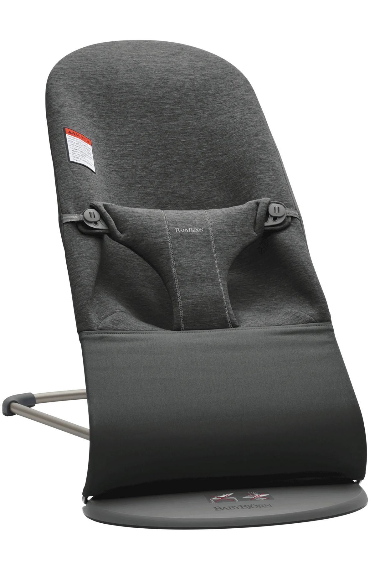 Bouncer Bliss - 3D Jersey in Charcoal Grey by BabyBjorn