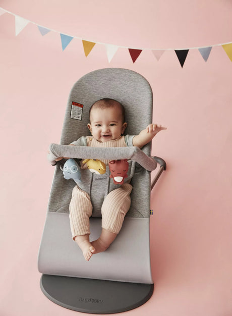 Toy for Bouncer – Soft friends by BabyBjorn