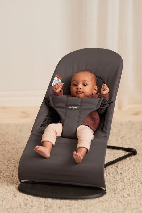 Bouncer Balance Soft - Woven/Jersey, Tri-Fabric in Dark Gray