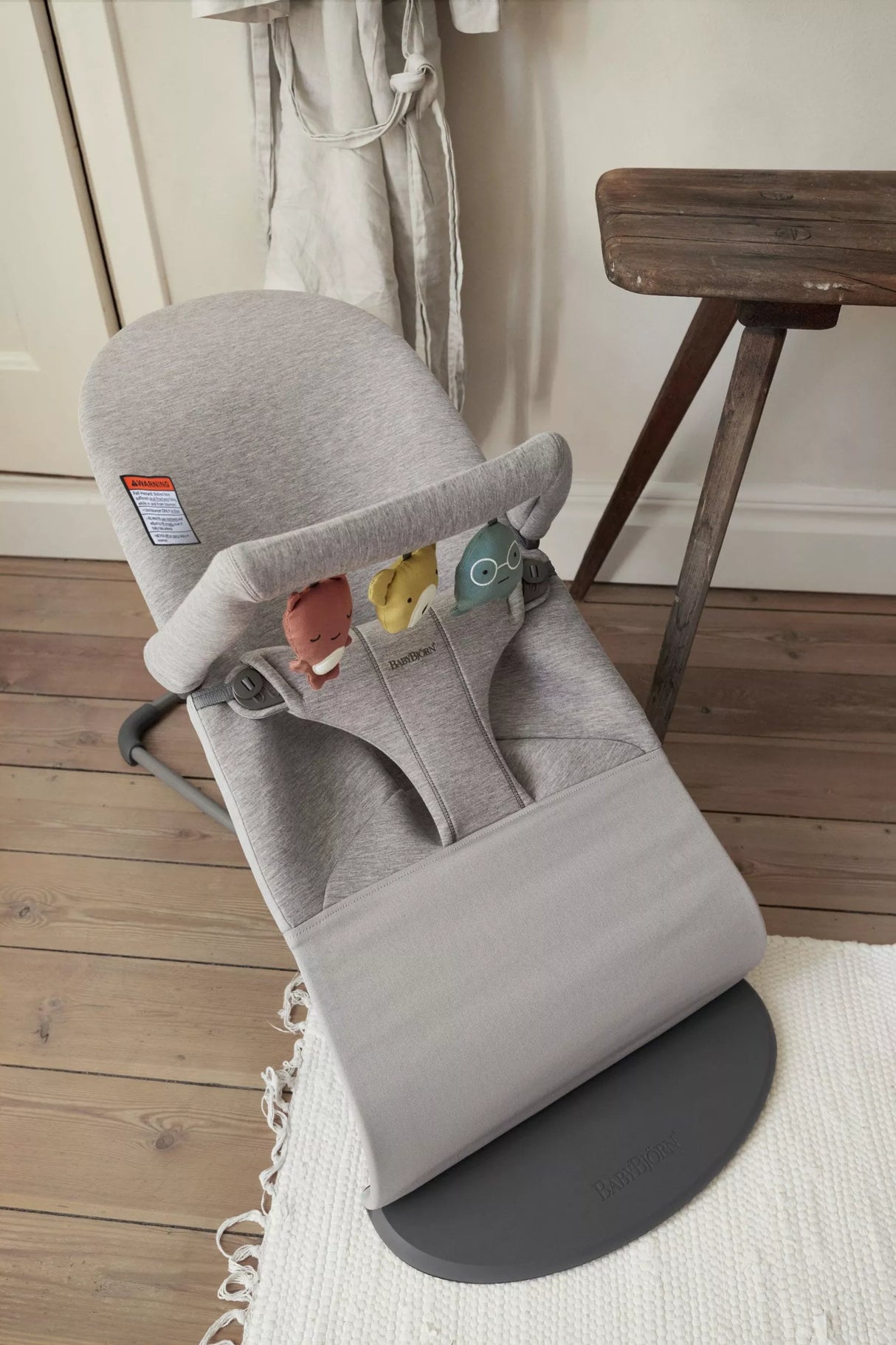 Toy for Bouncer – Soft friends by BabyBjorn