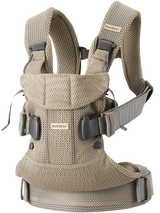 Baby Carrier One Air - 3D Mesh in Gray Beige by BabyBjorn
