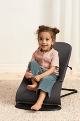 Bouncer Balance Soft - Woven/Jersey, Tri-Fabric in Dark Gray