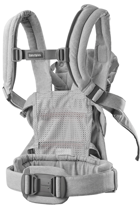 Baby Carrier Harmony - Woven Mélange - Light Grey by BabyBjorn
