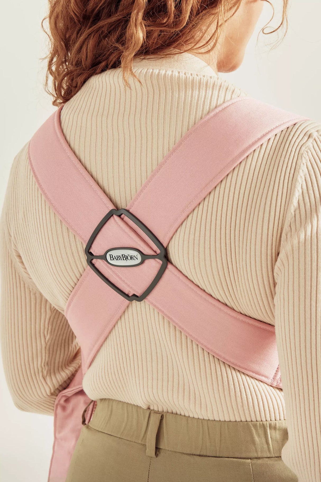 Baby Carrier Mini - 3D Jersey in Light Pink by BabyBjorn