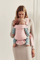 Baby Carrier Mini - 3D Jersey in Light Pink by BabyBjorn