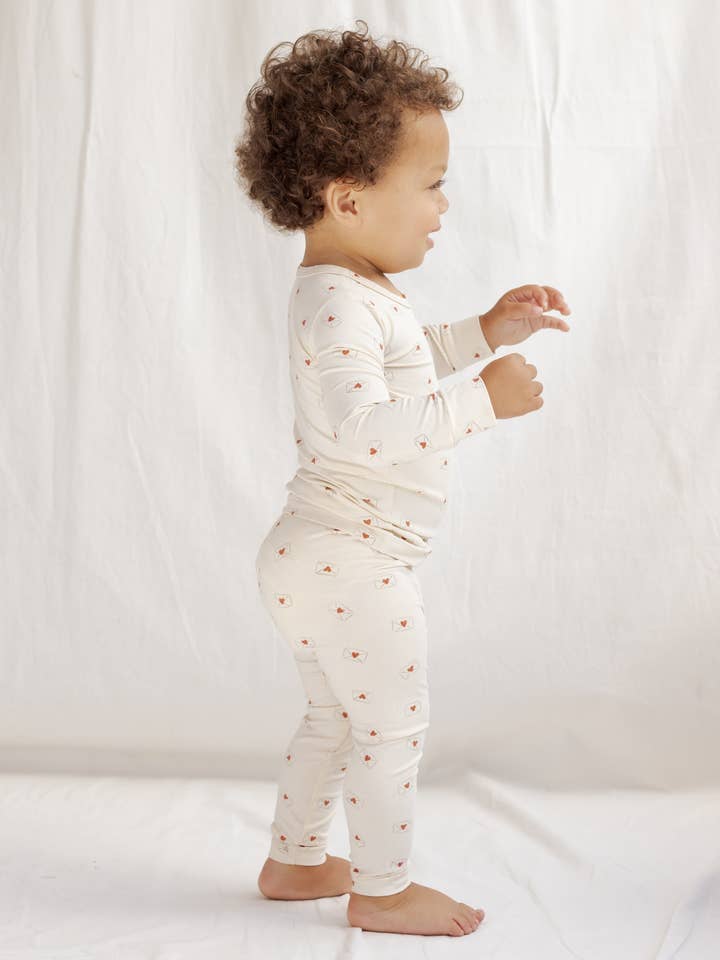 Bamboo Pajama Set || Valentine by Quincy Mae