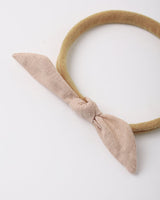 Little Knot Headband || Blush by Rylee + Cru