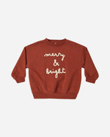 Relaxed Sweatshirt || Merry & Bright by Rylee + Cru