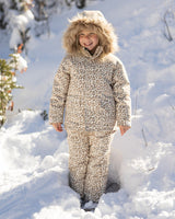Parka Ski Jacket || Leopard by Rylee + Cru