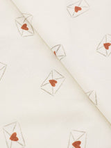 Bamboo Swaddle + Knotted Hat || Valentine by Quincy Mae