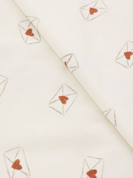 Bamboo Swaddle + Knotted Hat || Valentine by Quincy Mae