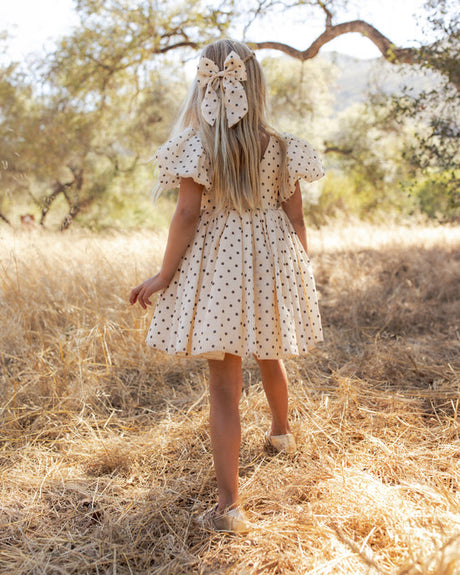 Everly Bow || Black Daisy by Noralee
