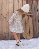 Tate Dress || Blue Leopard by Rylee + Cru