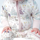 Once Upon a Time Bamboo Convertible Baby Pajama by Emerson and Friends