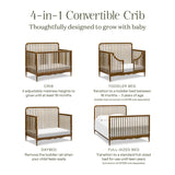 Namesake Liberty 4-in-1 Convertible Spindle Crib