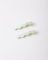 Wavy Clip Set || Sage, Natural by Rylee + Cru