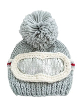 Ski Goggle Hat - Bowie Grey by The Blueberry Hill