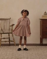 Camille Dress || Brick Check by Rylee + Cru