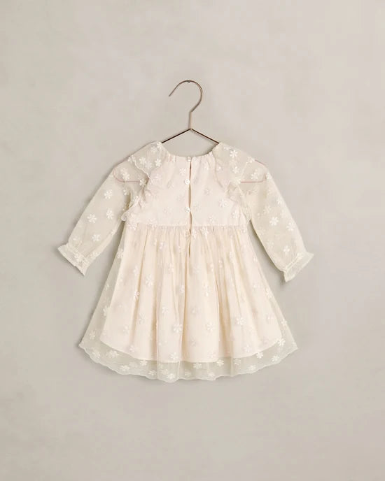 Celine Dress || Embroidered Daisy by Noralee