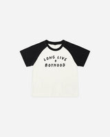 Raglan Short Sleeve Tee || Long Live Boyhood by Rylee + Cru