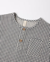 Rory Shirt || Midnight Gingham by Quincy Mae