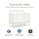 Namesake Liberty 4-in-1 Convertible Spindle Crib