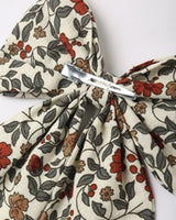Oversized Bow || Holiday Floral by Rylee + Cru