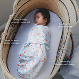 essentials wrap swaddles 3 pack alphabet animals by aden + anais