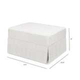 Namesake Crawford Gliding Ottoman