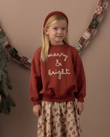 Relaxed Sweatshirt || Merry & Bright by Rylee + Cru