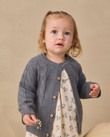 Knit Cardigan || Midnight by Quincy Mae