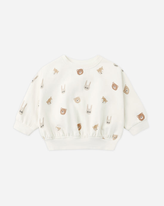 Relaxed Fleece Sweatshirt || Critters by Quincy Mae