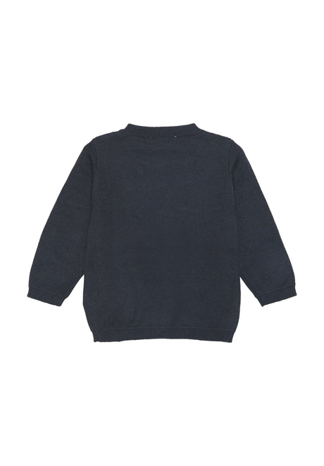 Knit Cardigan in India Ink by Fixoni