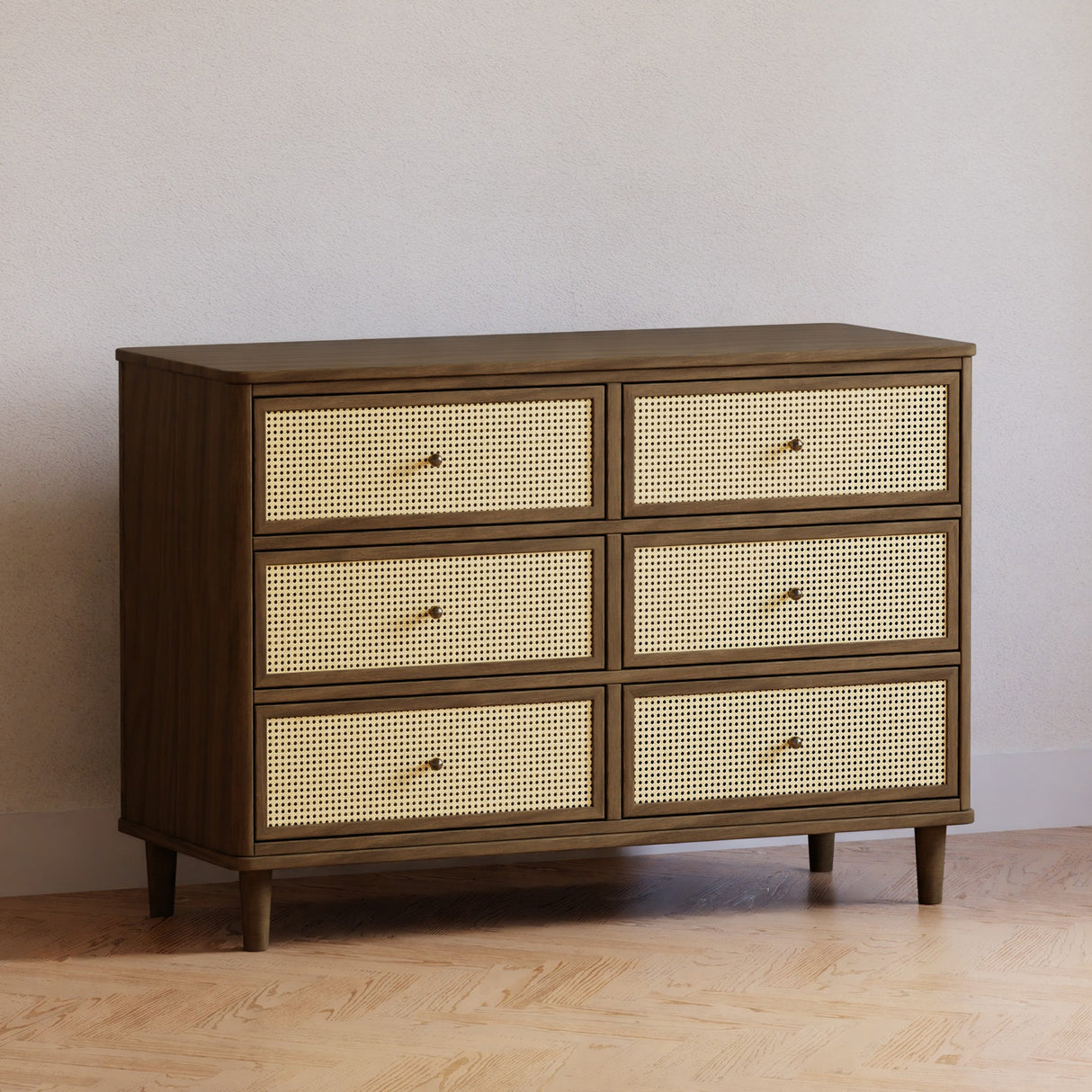 Namesake Marin with Cane 6-Drawer Dresser